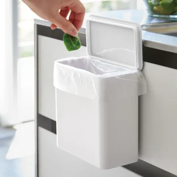 MAGNET SINK DOOR DUSTBIN FLAT WH